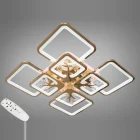 Люстра 8157/4+4G LED 3color di