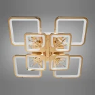 Люстра 8157/4+4G LED 3color di