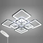 Люстра 8157/4+4HR LED 3color d