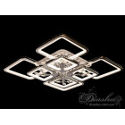 Стельова LED-люстра Diasha 8157/4+4HR 190W, 60×60×12 см, 3 кольори світла, диммер, пульт Стельова LED-люстра Diasha 8157/4+4HR 190W, 60×60×12 см, 3 кольори світла, диммер, пульт