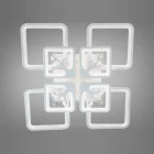 Люстра 8157/4+4WH LED 3color d