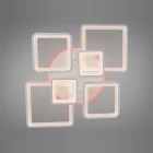 Люстра 8160/6WH LED 3color dim