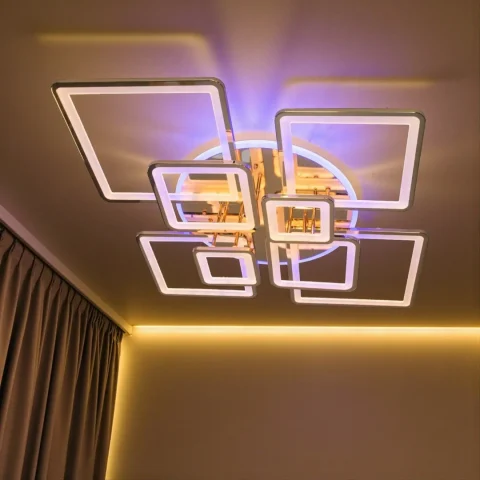 LED-люстра Diasha 8160/8G LED 3color dimmer, 225W, 12375 lm, димер