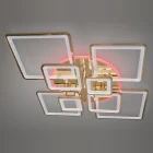 Люстра 8160/8G LED 3color dimm