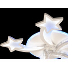 Світлодіодна люстра з пультом для дитячої кімнати Diasha 8163/5WH LED 3color, 85W Світлодіодна люстра з пультом для дитячої кімнати Diasha 8163/5WH LED 3color, 85W