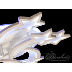 LED люстра Diasha 8163/6+3WH LED 3color 150W це сучасний стельовий світильник для дитячої кімнати у формі зірок. LED люстра Diasha 8163/6+3WH LED 3color 150W це сучасний стельовий світильник для дитячої кімнати у формі зірок.