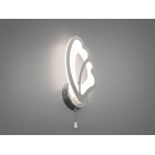 Настінне LED бра Diasha 8166/1HR Метелик хром 16W 3 режими Настінне LED бра Diasha 8166/1HR Метелик хром 16W 3 режими
