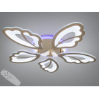 Стельова LED-люстра Diasha 8166/5G золото, 5 модулів, 80 Вт, 64 см, 10-16m2