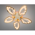 Стельова LED-люстра Diasha 8166/5G золото, 5 модулів, 80 Вт, 64 см, 10-16m2