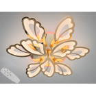 Витончена стельова LED-люстра з пультом Diasha 8166/6+3G золото, 9 модулів, 140 Вт, 75 см, до 20 м2 Витончена стельова LED-люстра з пультом Diasha 8166/6+3G золото, 9 модулів, 140 Вт, 75 см, до 20 м2