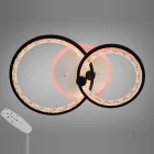 Люстра 8180/2BK LED 3color dim