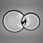 Люстра 8180/2BK LED 3color dim