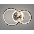Стильна стельова LED-люстра для спальні Diasha 8180/2G LED 3color dimmer — золотий, 55 Вт, 33×53 см Стильна стельова LED-люстра для спальні Diasha 8180/2G LED 3color dimmer — золотий, 55 Вт, 33×53 см