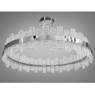 Люстра стельова LED Luminex Diasha 828/800CH, 90W, кришталь, хром, для кухні, вітальні, коридору Люстра стельова LED Luminex Diasha 828/800CH, 90W, кришталь, хром, для кухні, вітальні, коридору