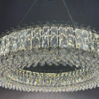 Кришталева підвісна LED-люстра Linisoln 8693-600 70W 60 см до 17 м2