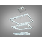 Світильник підвісний LED Diasha 8787-3A/810+650+490 165W, хром, сучасний стиль, регульована висота, пульт ДУ Світильник підвісний LED Diasha 8787-3A/810+650+490 165W, хром, сучасний стиль, регульована висота, пульт ДУ