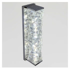 Світлодіодне настінне бра Artlight 88031/460WCH, 27 Вт, хром і прозоре скло