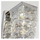 Світлодіодне настінне бра Artlight 88031/460WCH, 27 Вт, хром і прозоре скло