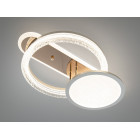 Стельова LED люстра Diasha золото 73 W з пультом 3 режими Стельова LED люстра Diasha золото 73 W з пультом 3 режими