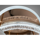 Стельова LED люстра Diasha 8819/500+400+300 золото 95W пульт 3 кільця 3 режими
