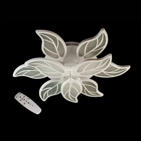 Світлодіодна люстра Linisoln 8881/6+3 WH LED 3 color (з пультом)