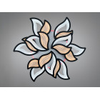 Розкішна стельова LED-люстра для вітальні Diasha 9033/6+3BK LED 3color, чорна, 220 W, 95 см Розкішна стельова LED-люстра для вітальні Diasha 9033/6+3BK LED 3color, чорна, 220 W, 95 см