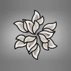 Люстра 9033/6+3BK LED 3color d