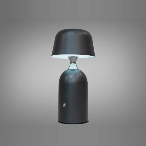 Сенсорна настільна лампа LED Diasha 930031GR, 5Вт, сірий, димер, акумулятор