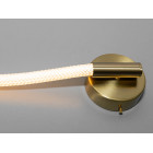 Світильник LED Diasha 9600-GAB Мотузка, 10W, бронза, сучасний лофт для коридору, вітальні, спальні Світильник LED Diasha 9600-GAB Мотузка, 10W, бронза, сучасний лофт для коридору, вітальні, спальні