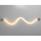 Світильник LED Diasha 9601-CH Шланг 18W, 990 лм, хром, 165 см, сучасний стиль для дому та офісу