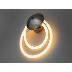 Світильник настінний LED Diasha 9605-BHR Мотузка 16W, чорний хром, для вітальні, спальні, кухні, офісу, кафе Світильник настінний LED Diasha 9605-BHR Мотузка 16W, чорний хром, для вітальні, спальні, кухні, офісу, кафе