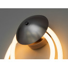 Світильник настінний LED Diasha 9605-BHR Мотузка 16W, чорний хром, для вітальні, спальні, кухні, офісу, кафе Світильник настінний LED Diasha 9605-BHR Мотузка 16W, чорний хром, для вітальні, спальні, кухні, офісу, кафе