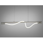 Люстра стельова LED Diasha 9609-L1200CH Мотузка, 15W, хром, сучасний стиль для коридору, вітальні, кухні Люстра стельова LED Diasha 9609-L1200CH Мотузка, 15W, хром, сучасний стиль для коридору, вітальні, кухні