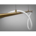Люстра світлодіодна Diasha 9609-L1200GAB Мотузка, 15W, бронза, регульована висота, сучасний стиль для коридору, вітальні Люстра світлодіодна Diasha 9609-L1200GAB Мотузка, 15W, бронза, регульована висота, сучасний стиль для коридору, вітальні