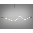Люстра стельова LED Diasha 9609-L1600CH Шланг, 20W, срібляста, регульована висота, для ресторану та інтер'єру Люстра стельова LED Diasha 9609-L1600CH Шланг, 20W, срібляста, регульована висота, для ресторану та інтер'єру