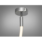 Стельова люстра LED Diasha 9610-1500CH Мотузка, 17W, срібна, сучасний стиль для вітальні, кухні, офісу Стельова люстра LED Diasha 9610-1500CH Мотузка, 17W, срібна, сучасний стиль для вітальні, кухні, офісу