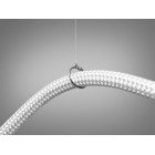 Стельова люстра LED Diasha 9610-1500CH Мотузка, 17W, срібна, сучасний стиль для вітальні, кухні, офісу Стельова люстра LED Diasha 9610-1500CH Мотузка, 17W, срібна, сучасний стиль для вітальні, кухні, офісу