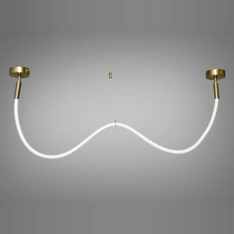 Стельова LED люстра Diasha 9610-1500GAB Мотузка 17W бронзова