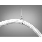 Стельова люстра LED Diasha 9610-1500GAB Мотузка 17W бронзова для коридору, вітальні, спальні, кухні, офісу