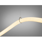 Люстра стельова LED Diasha 9610-2000CH Шланг, 22Вт, 3200K, хром, для коридору, вітальні, кухні Люстра стельова LED Diasha 9610-2000CH Шланг, 22Вт, 3200K, хром, для коридору, вітальні, кухні