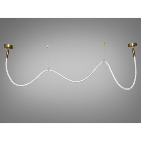 Люстра LED Diasha 9610-2500GAB Шланг 28W, 1540 лм, бронза, для коридору, спальні, кухні та офісу Люстра LED Diasha 9610-2500GAB Шланг 28W, 1540 лм, бронза, для коридору, спальні, кухні та офісу