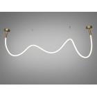 Люстра LED Diasha 9610-2500GAB Шланг 28W, 1540 лм, бронза, для коридору, спальні, кухні та офісу Люстра LED Diasha 9610-2500GAB Шланг 28W, 1540 лм, бронза, для коридору, спальні, кухні та офісу
