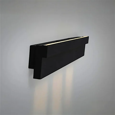 Настінний LED бра Diasha 9646/L BK, 24 Вт