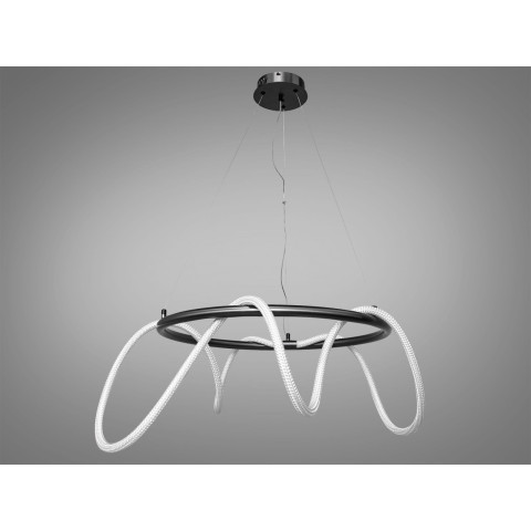 Стельова люстра LED Diasha 9752-D600BHR Мотузка, 32W, для офісу та дому, висота 140 см, IP20