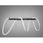 Стельова люстра LED Diasha 9752-D600BHR Мотузка, 32W, для офісу та дому, висота 140 см, IP20 Стельова люстра LED Diasha 9752-D600BHR Мотузка, 32W, для офісу та дому, висота 140 см, IP20