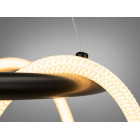 Стельова люстра LED Diasha 9752-D600BHR Мотузка, 32W, для офісу та дому, висота 140 см, IP20 Стельова люстра LED Diasha 9752-D600BHR Мотузка, 32W, для офісу та дому, висота 140 см, IP20