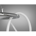 Люстра стельова LED Diasha 9752-D800CH Шланг, 48W, 2640 лм, хром, для ресторану, коридору, вітальні Люстра стельова LED Diasha 9752-D800CH Шланг, 48W, 2640 лм, хром, для ресторану, коридору, вітальні