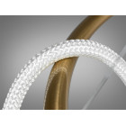 Люстра стельова LED Diasha 9752-D800GAB Шланг, 48W, бронзова, сучасний стиль, регульована висота, 2640 лм Люстра стельова LED Diasha 9752-D800GAB Шланг, 48W, бронзова, сучасний стиль, регульована висота, 2640 лм