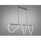 Стельова люстра LED Diasha 9752-L1200CH RopeLight, 32W, 1760 лм, хром, для офісу та дому