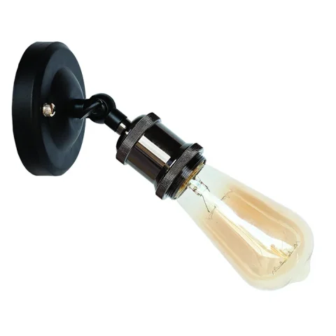 Настенное бра Levistella 752WA1104-1, E27, 60W, черный металл, современный стиль
